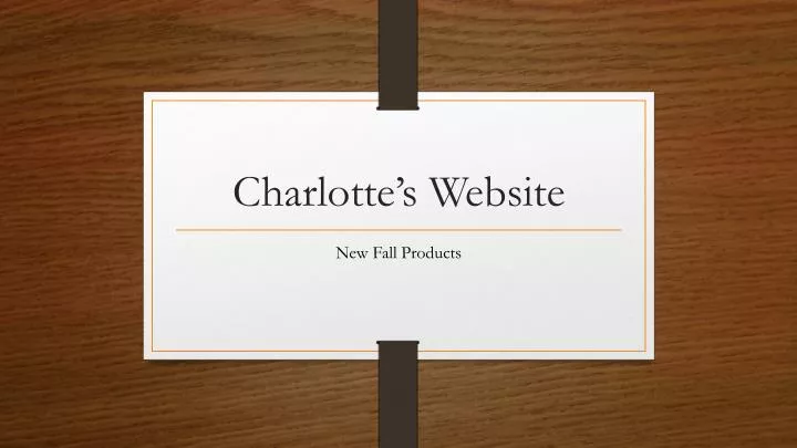 charlotte s website