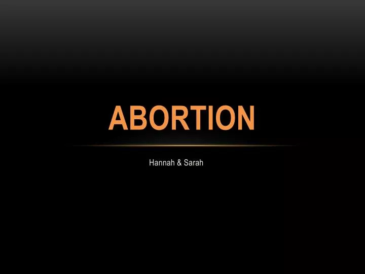 abortion