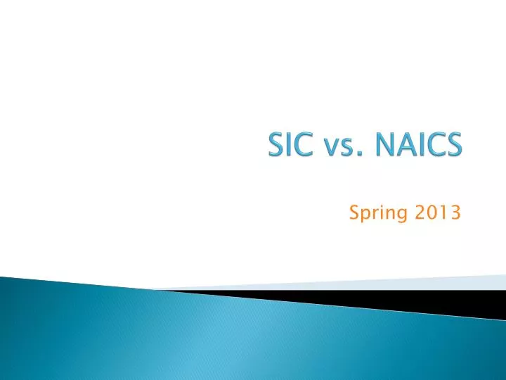 sic vs naics