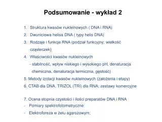 podsumowanie wyk ad 2