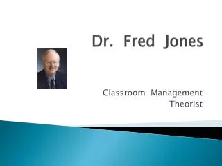 Dr. Fred Jones