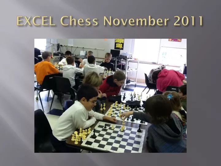 excel chess november 2011