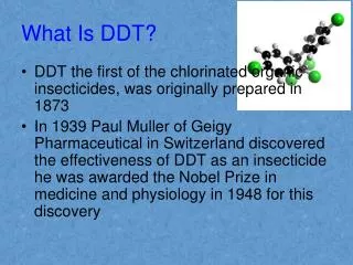 What Is DDT?