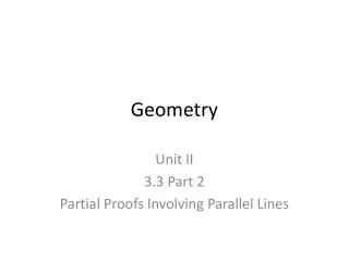 Geometry