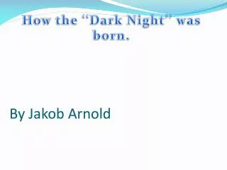 by jakob arnold
