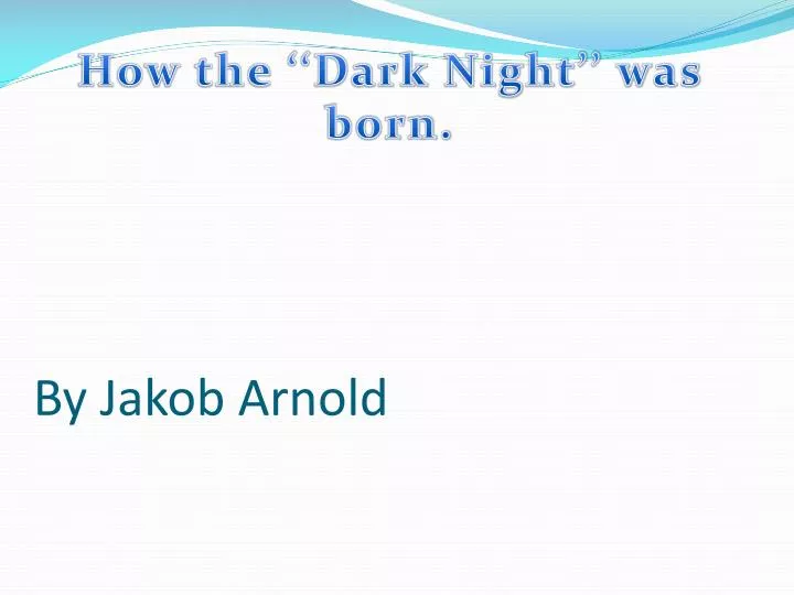 by jakob arnold