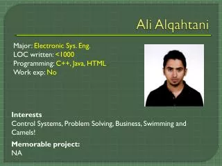 Ali Alqahtani