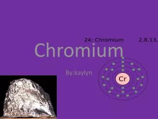 C hromium