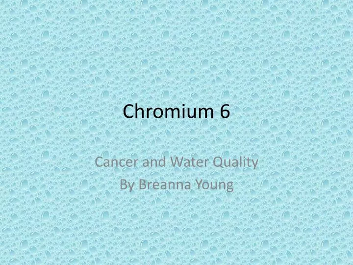 chromium 6