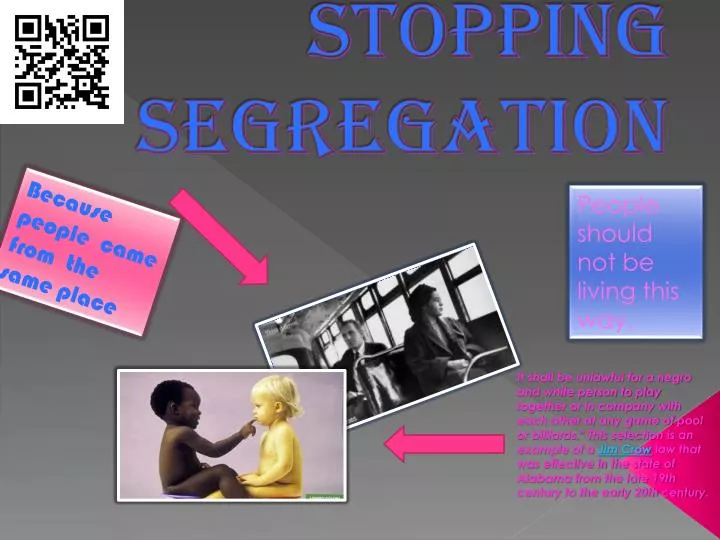 stopping segregation