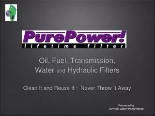 Oil, Fuel, Transmission, Water and Hydraulic Filters