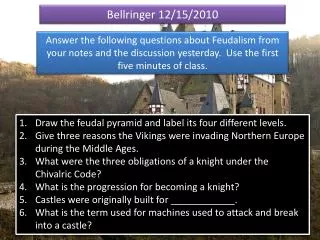 Bellringer 12/15/2010