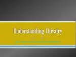 Understanding Chivalry - slide 1