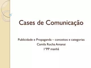 cases de comunica o