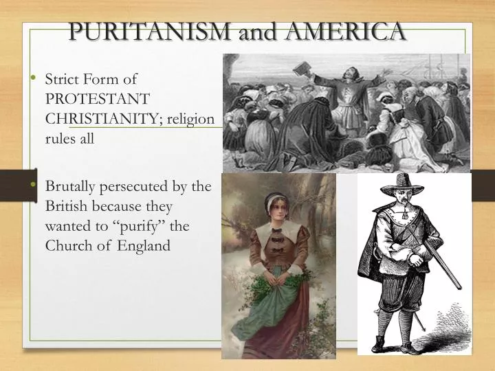 puritanism and america