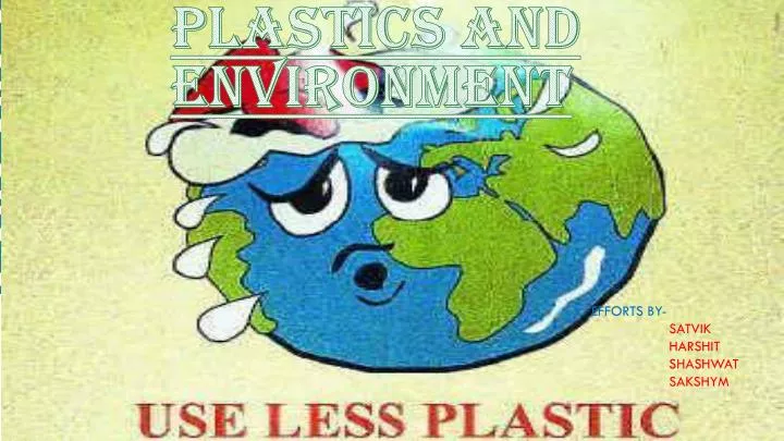 plastics and environment