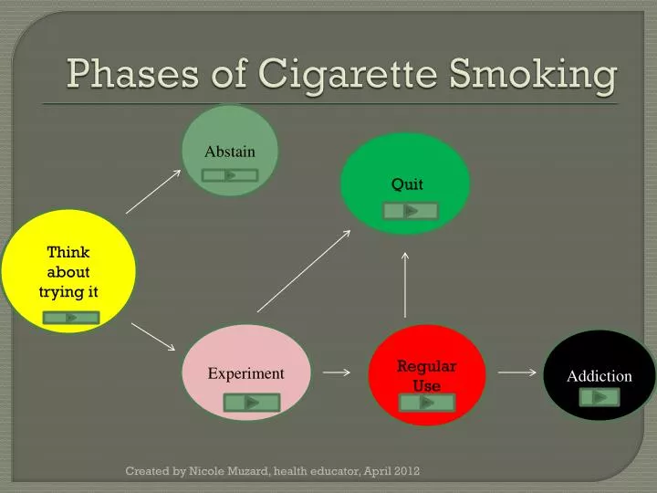 phases of c igarette smoking