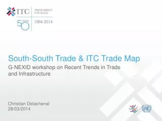 South-South Trade &amp; ITC Trade Map