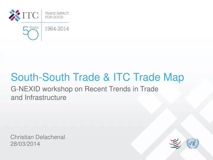 south south trade itc trade map
