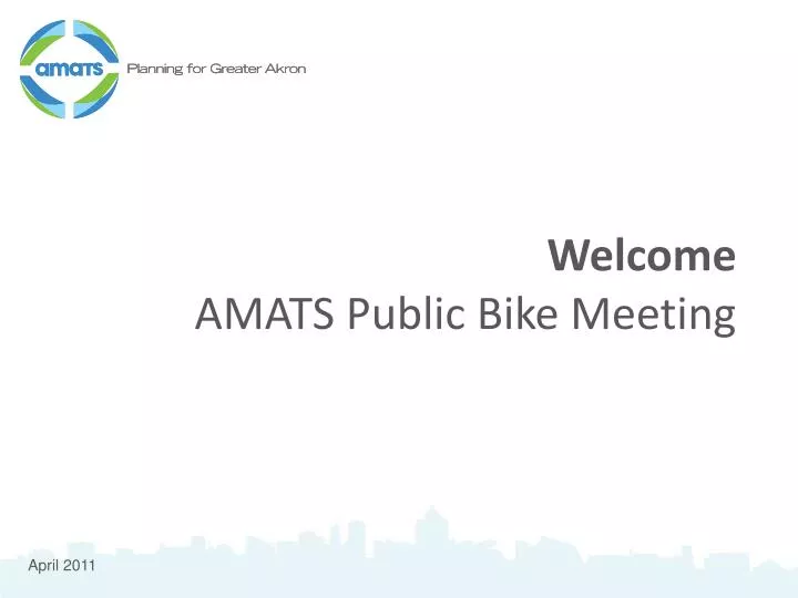 welcome amats public bike meeting