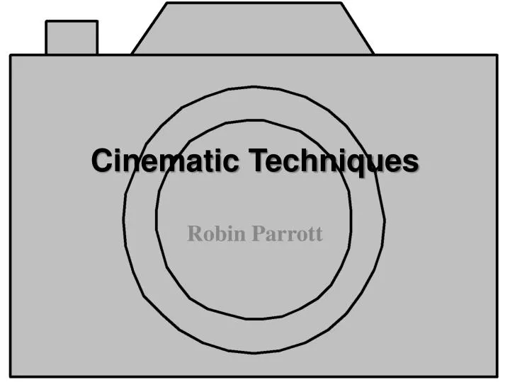 cinematic techniques