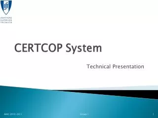 CERTCOP System