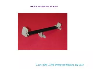 US Bracket Support for Stave