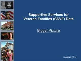 Supportive Services for Veteran Families (SSVF) Data