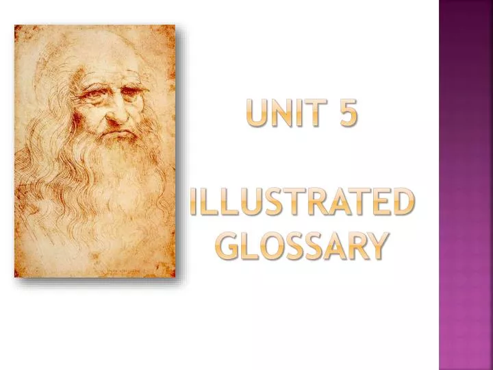 unit 5 illustrated glossary