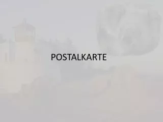 postalkarte
