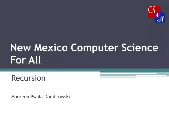 new mexico computer science for all