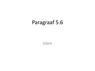 paragraaf 5 6