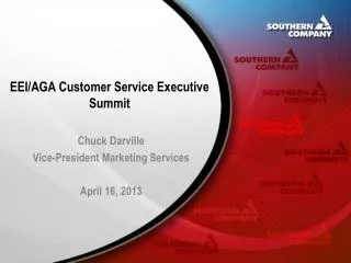 EEI/AGA Customer Service Executive Summit