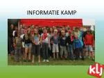 INFORMATIE KAMP - slide 1