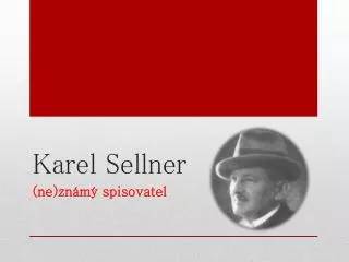 Karel Sellner