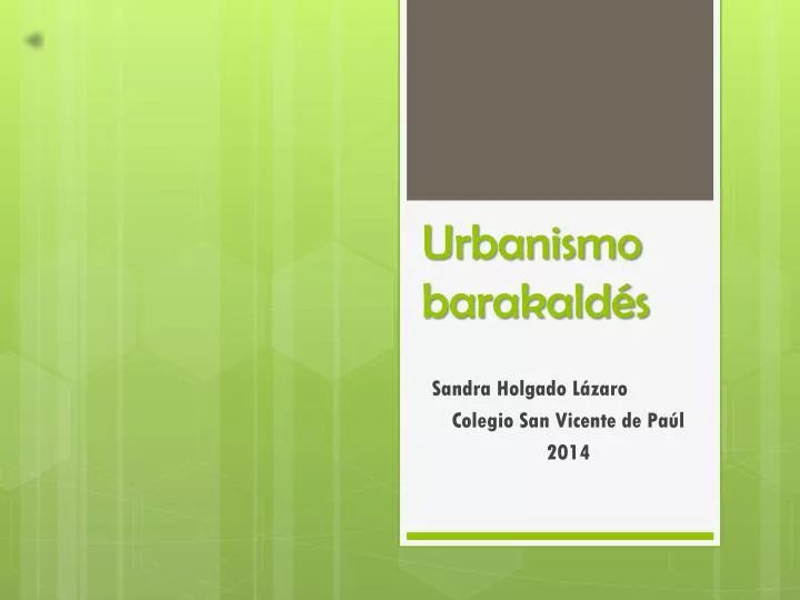 urbanismo barakald s