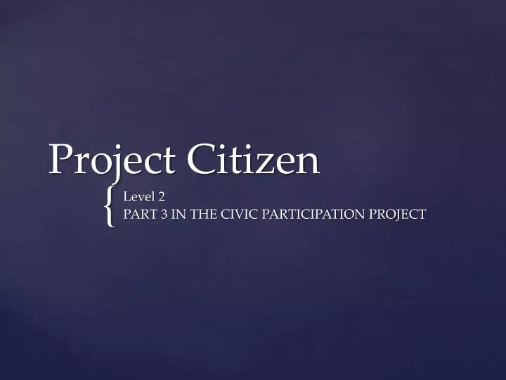 project citizen