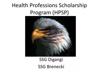 Health Professions Scholarship Program (HPSP)