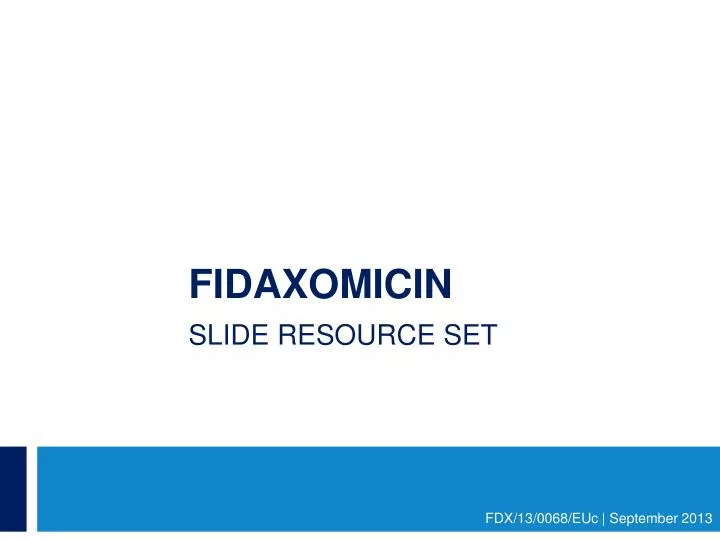 fidaxomicin