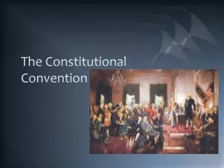 the constitutional convention