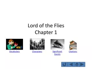 Lord of the Flies Chapter 1