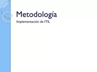 metodolog a