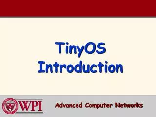 TinyOS Introduction