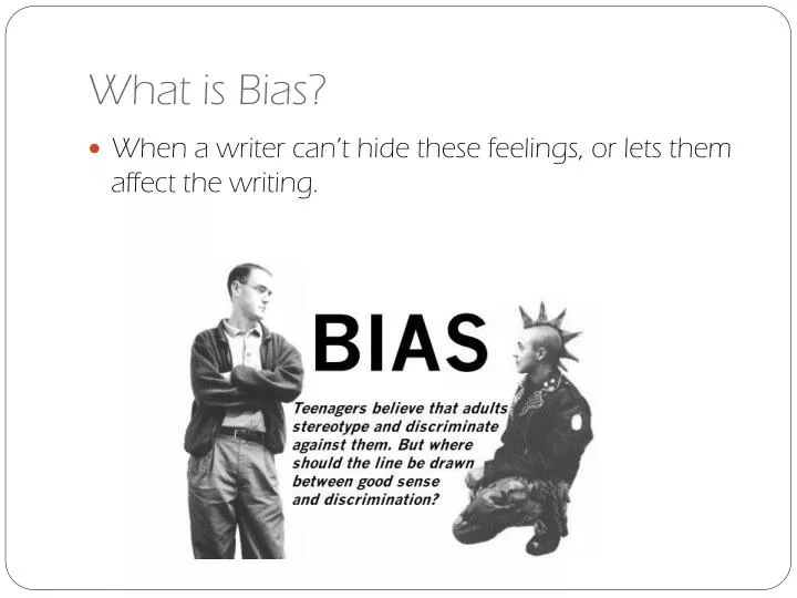 what is bias