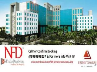 DLF Prime Towers: the Best a Business person could Get