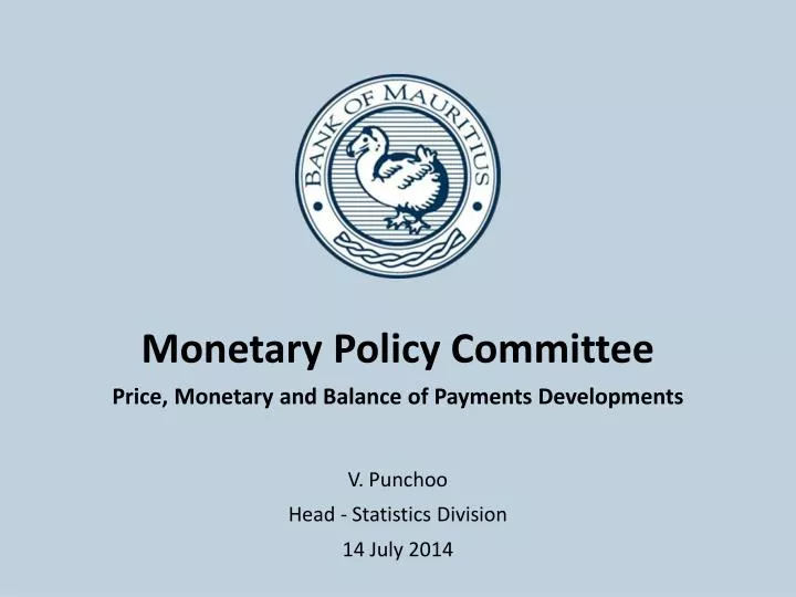 monetary policy committee