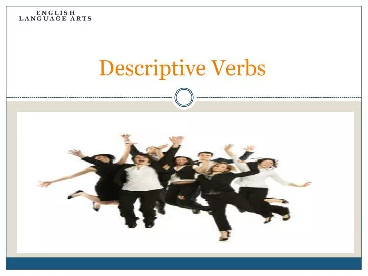 descriptive verbs