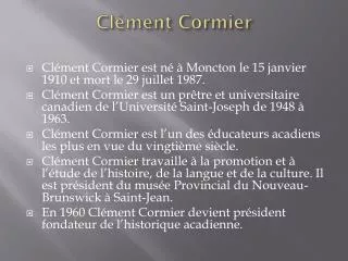 cl ment cormier