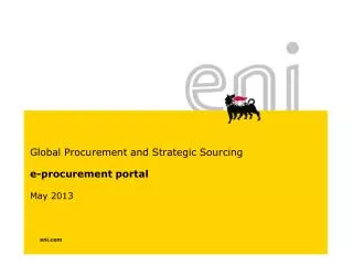 e-procurement portal