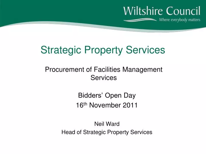 strategic property services